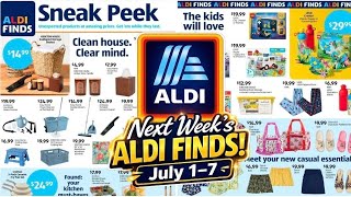ALDI AD SNEAK PEEK 7/1/2026 - 7/7/2026
