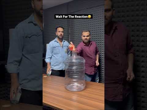 Science experiment with MR sir ???? I Combustion of ethanol #shorts #experiment #scienceexperiment