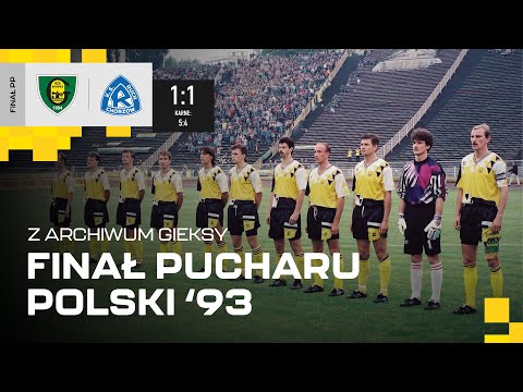 Finał Pucharu Polski 1993: GKS Katowice - Ruch II Chorzów 1:1 (k. 5:4) (23.06.1993)
