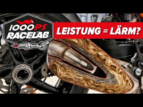 Warum sind wir laut? Warum produziert ein Motorrad Schallemissionen?