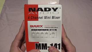 Video thumbnail for Nady MM-141 Unboxing and Mini Review! by DJPlaysGames