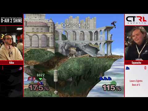 Aiika vs Squeachu – D Air 2 Shine – Losers Eighths