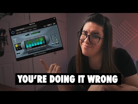 How to AUTOTUNE BETTER *with stock plugins - [Logic Pro X]