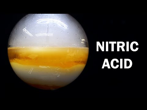 Making Concentrated (68%) Nitric Acid
