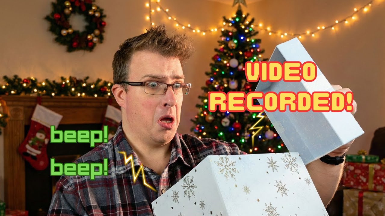 The Christmas Present Peeker Trap uses an ESP32 Cam board, photoresistor, buzzer, and connected app to catch even the sneakiest of gift glimpsers