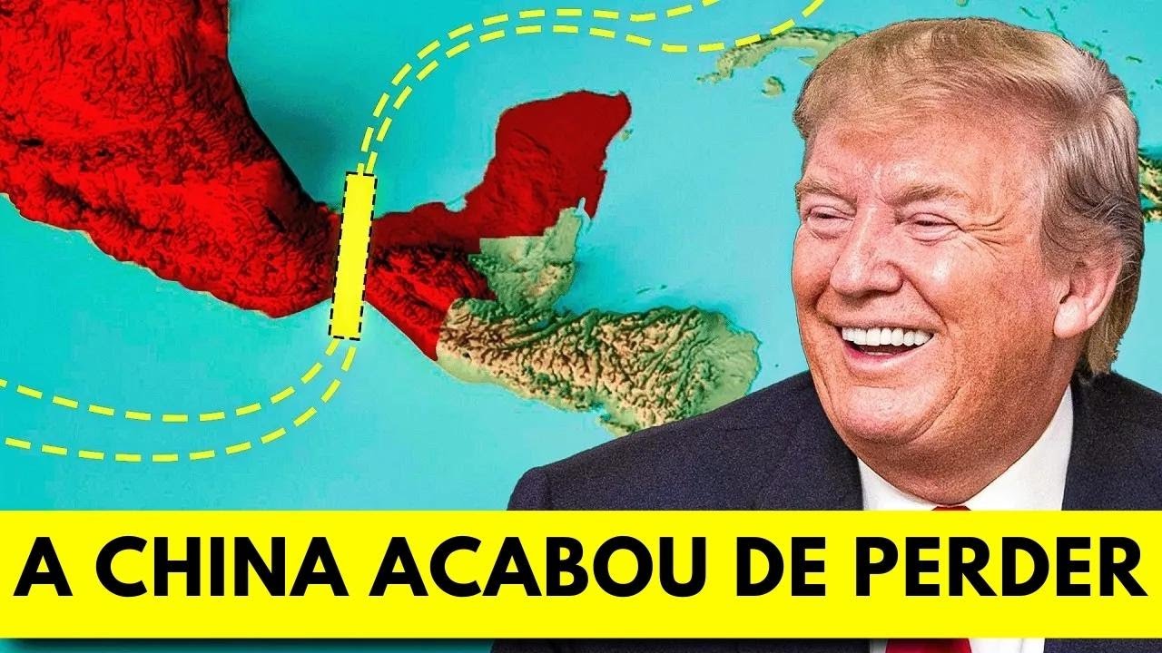Trump DESMASCARA plano secreto da China: PCC expulso do Canal do Panamá