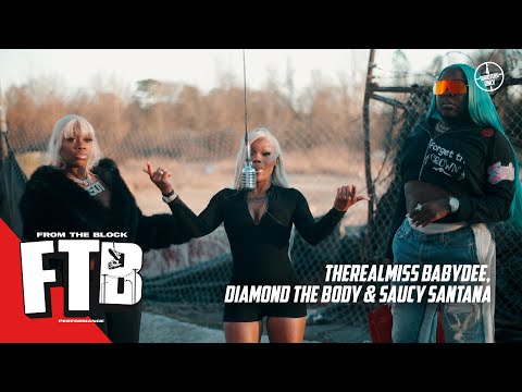 Therealmiss BabyDee, Diamond The Body & Saucy Santana - Boundaries (Remix) | FTB Performance 🎙