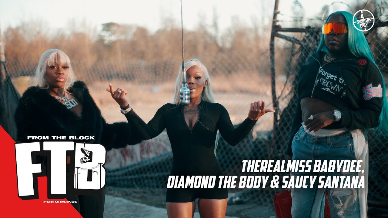 Therealmiss BabyDee, Diamond The Body & Saucy Santana - Boundaries (Remix) | FTB Performance 🎙