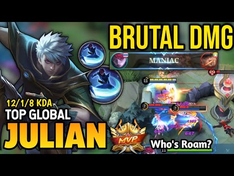 JULIAN BEST BUILD 2022 | TOP GLOBAL JULIAN GAMEPLAY | MOBILE LEGENDS ✓