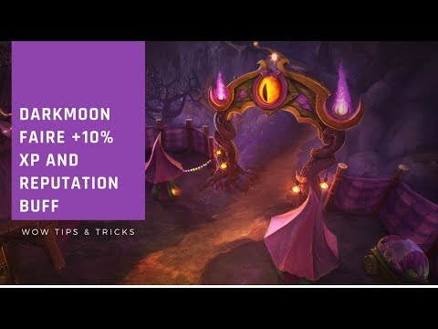 Bonus Reputation and XP via the Darkmoon Faire | WoW BFA