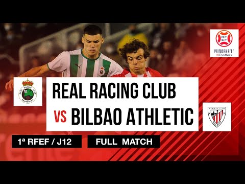 FULL MATCH | Real Racing Club 2-0 Bilbao Athletic | 1ª RFEF 2021-22 I J12. Jardunaldia