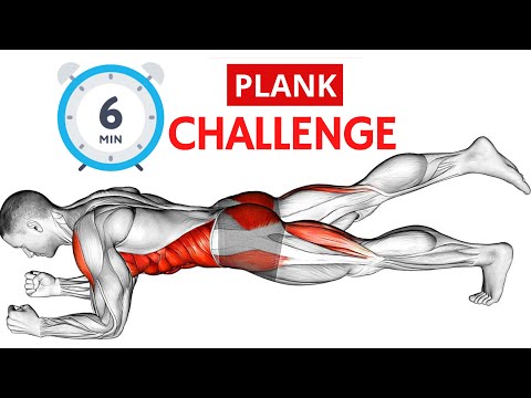 6 Minute INTENSE Total Plank Workout for Toned Abs and a Strong Core!