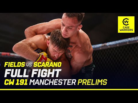 Joe Fields vs Davide Scarano full fight