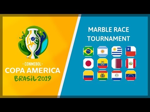MARBLE RACE ~ COPA AMERICA 2019 | WHERE IS QATAR?