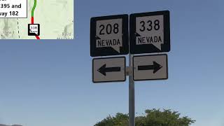 U.S. 395 Closure Through Sonora Junction Shoulders Project