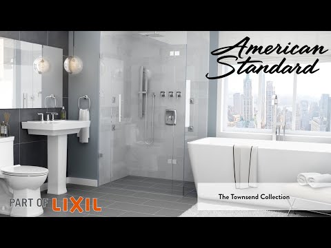 American Standard Townsend 24 in Towel Bar in Brushed Nickel 