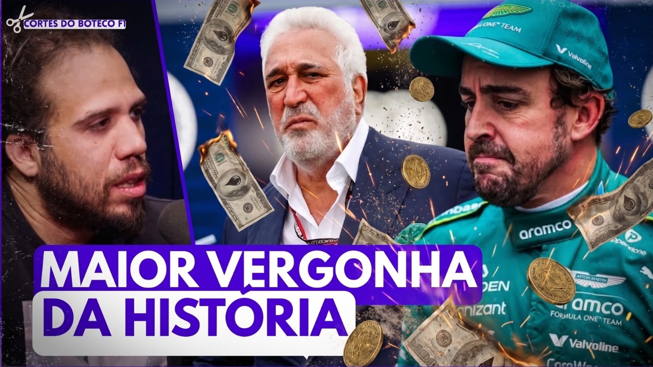 A ASTON MARTIN QUEIMOU BILHÕES E O RESULTADO É CONSTRANGEDOR