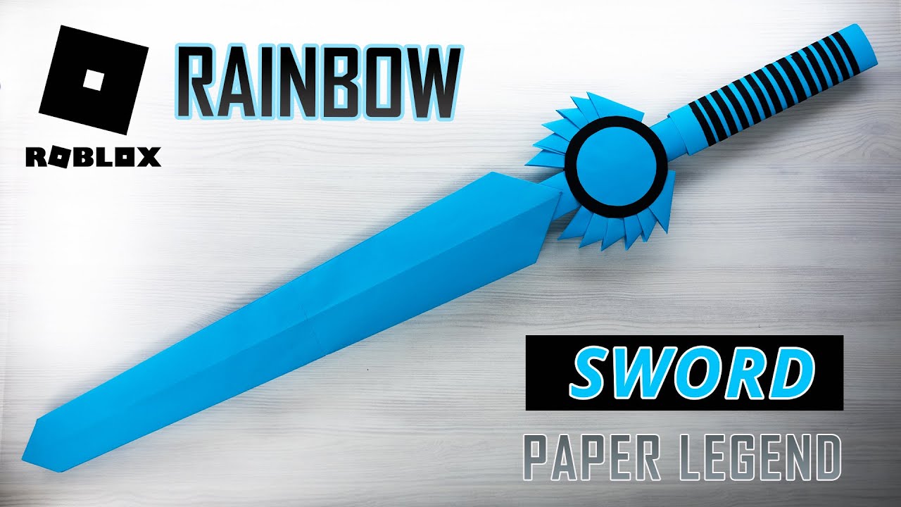 Roblox Fans Will Love this - Building RAINBOW SWORD IRL