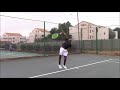 Taona Mhwandagara tennis video