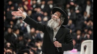 ר' מיילך בידרמן - פתיחה מחשמלת של הילולת ה'בת עין' במירון