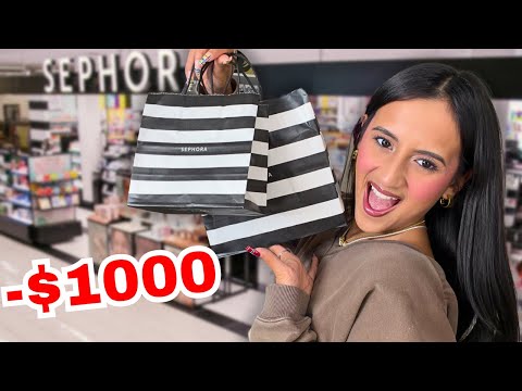 *NO BUDGET* Sephora Shopping Spree Makeover!