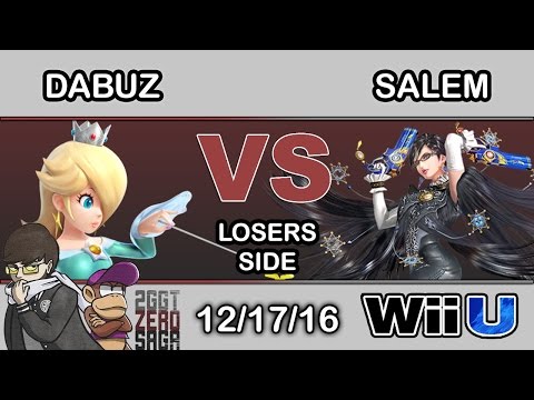 2GGT: ZeRo Saga - RNG | Dabuz (Rosalina) Vs. MVG | Salem (Bayonetta) Losers Side - Smash Wii U