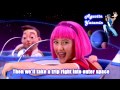 LazyTown - Galaxy (With Lyrics) 