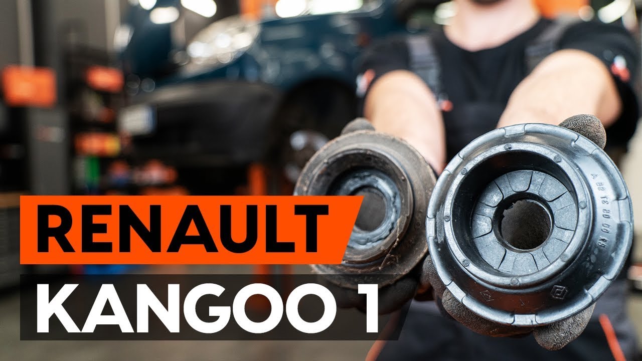 Hoe veerpootlager vooraan vervangen bij een Renault Kangoo KC01 – Leidraad voor bij het vervangen