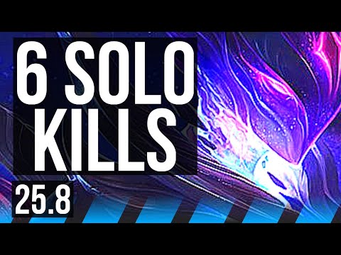 ORIANNA vs ZOE (MID) | 6 solo kills | EUW Master | 25.8