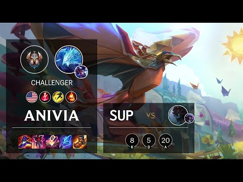 Anivia Support vs Maokai - NA Challenger Patch 10.25b