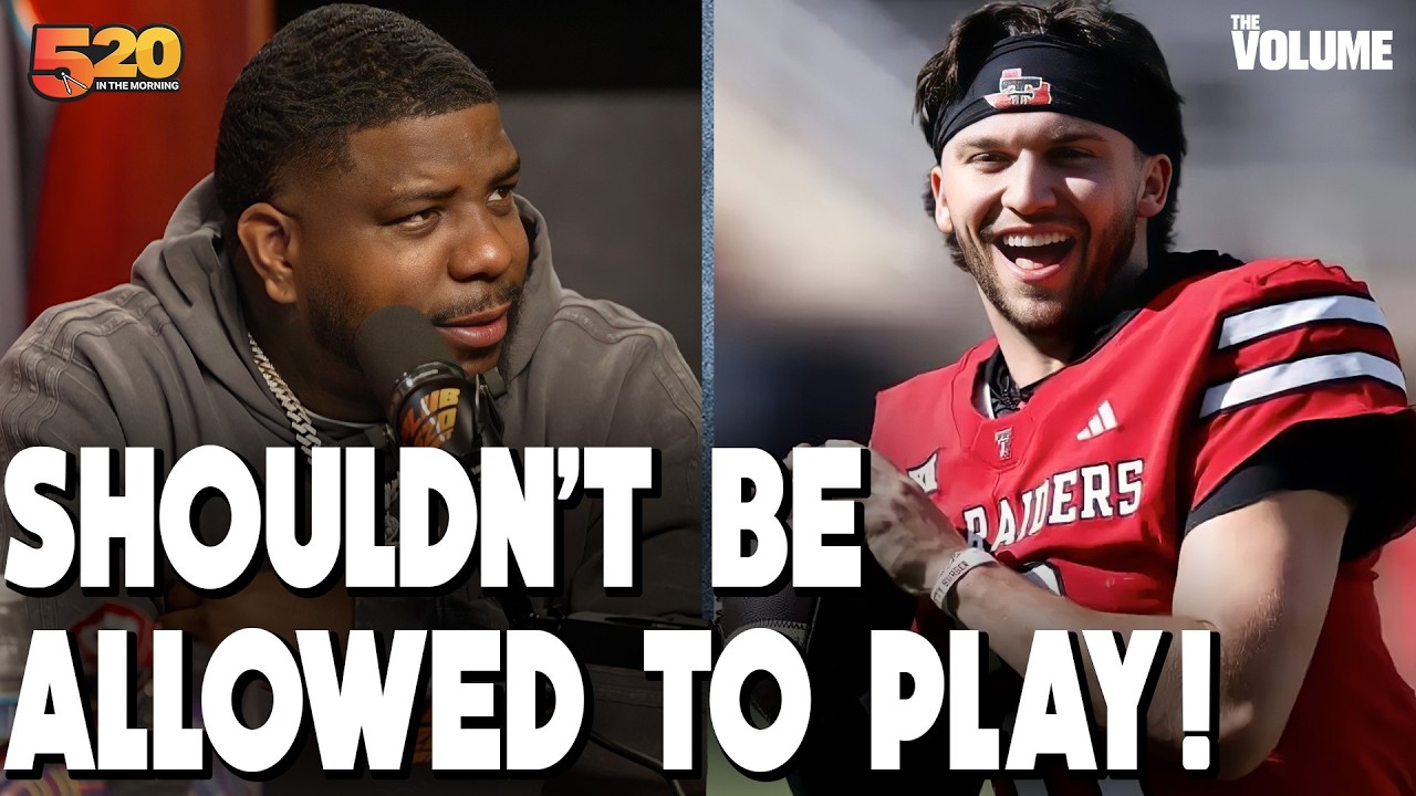 B Hen GOES OFF on Texas Tech QB Brendan Sorsby being ALLOWED TO PLAY after gambling on HIS OWN TEAM