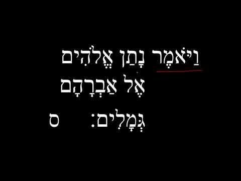 学希伯来文 1a 2 7 找出生词