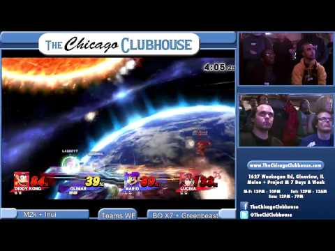 E2C 10 Doubles WF: M2K (Diddy) & Inui (Lucina) vs BO X7(Mario) & Greenbeast (Olimar)
