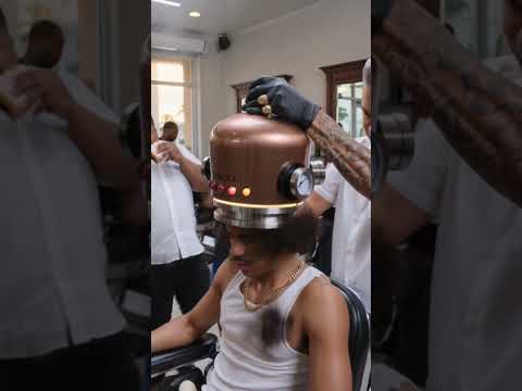 Robot Hair Machine Built Perfect 360 Waves in Seconds 😳 Would You Try It?