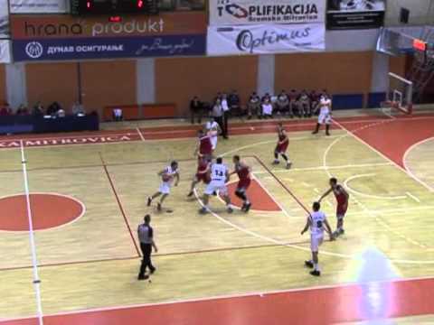 2MLS 17.kolo KK ''Srem'' - KK ''Sloboda Uzice'' 61-49 (sezona 2014/15)