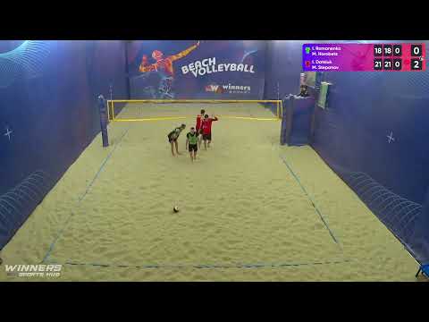 14:35 I. Romanenko / M. Horobets - I. Datsiuk / M. Stepanov 01.04.2023 | Winners Beach Volleyball
