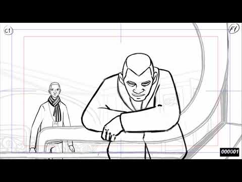 "Chris the Swiss" SQ0310_SC006 Tie down animation. 2015-2016.