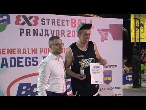 PRNJAVOR- EKIPA IZ SARAJEVA POBJEDNIK 21. STREETBALLA 24 7 2017