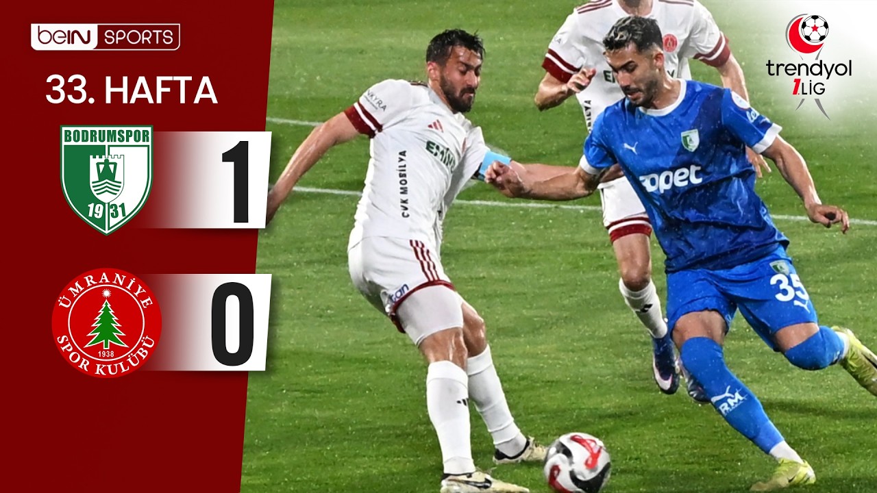 Bodrum FK vs Ümraniyespor Highlights
