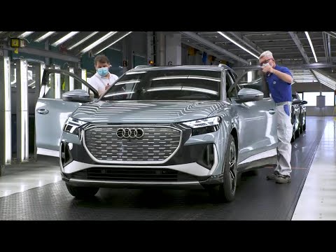 2022 Audi Q4 E-Tron PRODUCTION Plant - How it's made ??