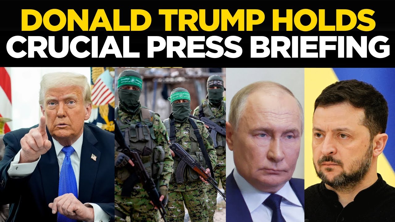 LIVE | Trump Makes STUNNING Announcement in All-Important Press Conference | Russia-Ukraine War | US