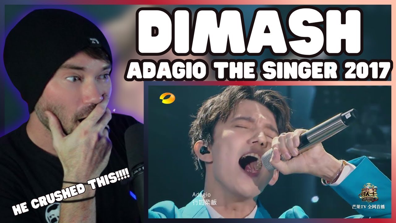Metal Vocalist Reacts - Dimash Qudaibergen -  Adagio / The Singer 2017