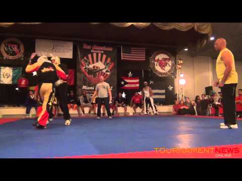 Kevin Walker vs Pablo Moreno WKF Championship Fighting at Pan American Internationals 2013