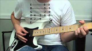 How to play Summer of 69 by Bryan Adams ( with Tabs)