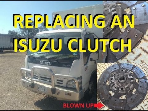 Fixing ISUZU NPR Truck clutch! Replacement