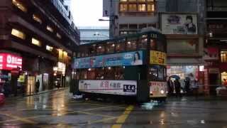 preview picture of video '香港トラム120号車 港澳碼頭~禧利街(上環)'