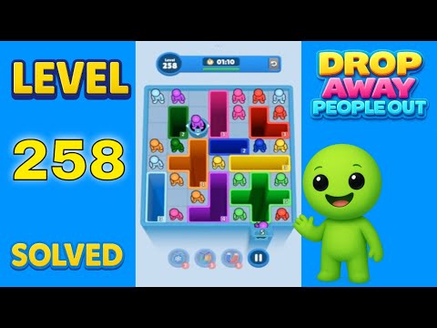 Drop Away Level 258 - WIN FAST