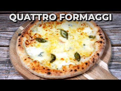Pizza Quattro Formaggi: Four Cheese Pizza for Cheese Lovers
