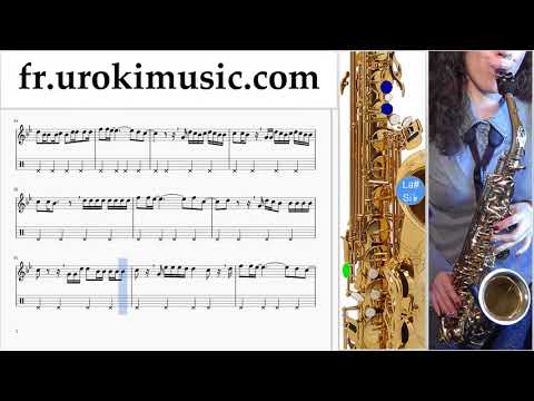 Comment Jouer du Saxophone Alto Ozuna - Dile Que Tu Me Quieres Tab Tablature Partie#2 um-i829