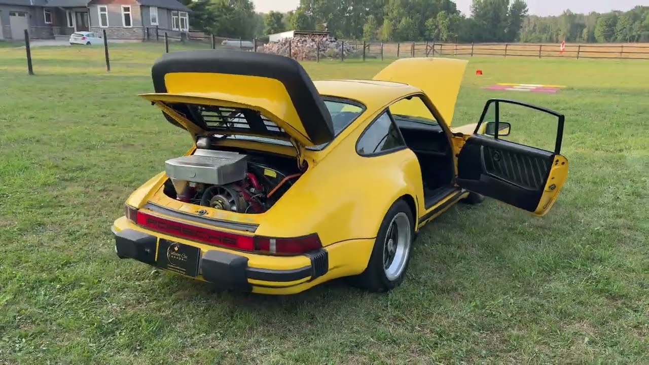**SOLD on the CCC Buy-It-Now Lot** 1986 Porsche 911 Turbo Coupe 4-Speed Manual